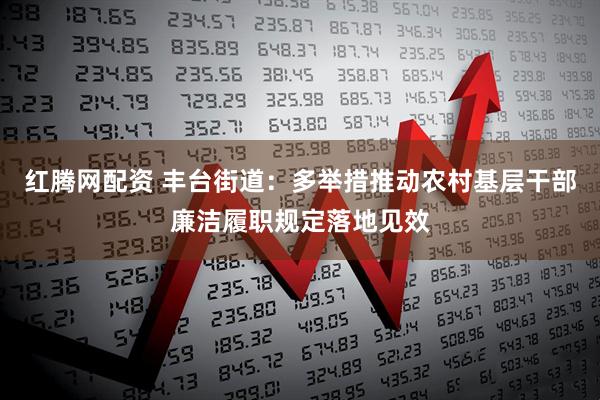 红腾网配资 丰台街道：多举措推动农村基层干部廉洁履职规定落地见效