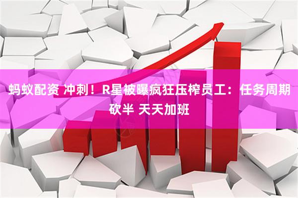 蚂蚁配资 冲刺！R星被曝疯狂压榨员工：任务周期砍半 天天加班